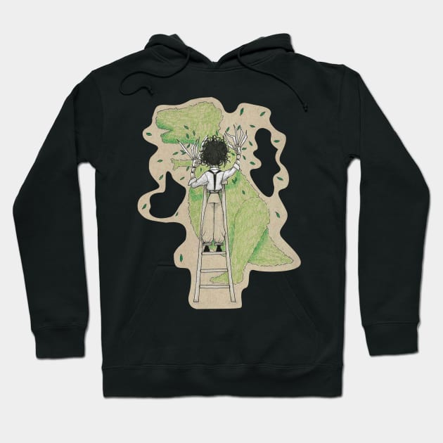 Edward Scissorhands Hoodie by Moco_Illustrations